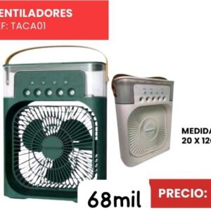 Ventilador 20x12 cm